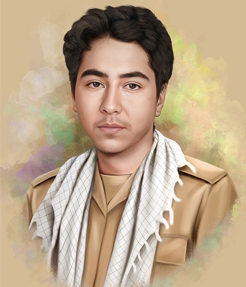 E2 9 روتوش حرفهای عکس شهید