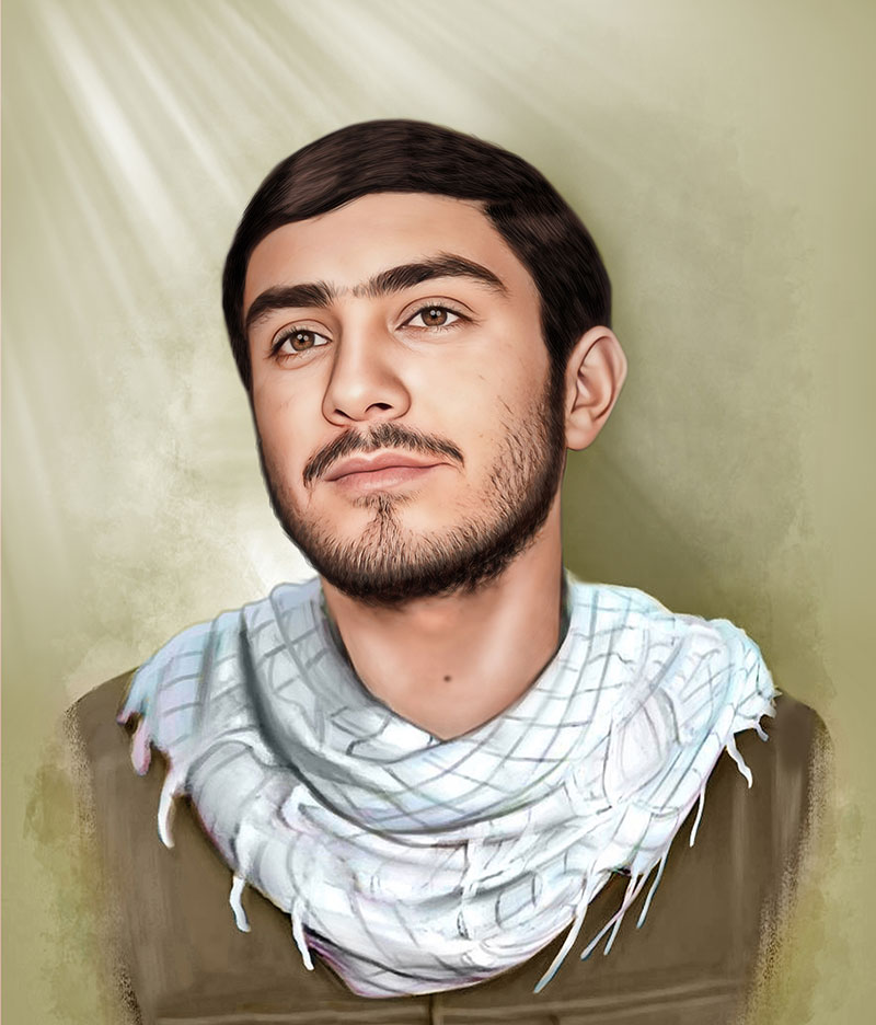 G2 11 نمونه کار نقاشی دیجیتال از شهید