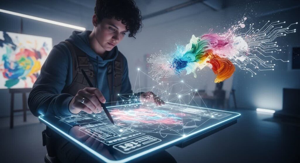 هوش مصنوعی و ابزارهای دیجیتال: انقلاب در دنیای طراحی و نقاشی
